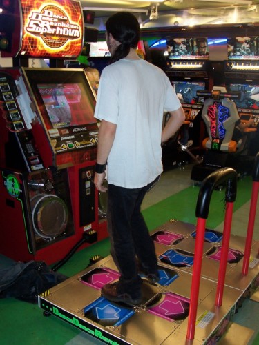 ross sewage dance dance revolution