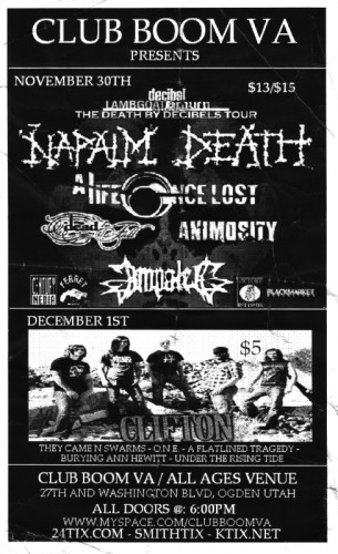 napalm death impaled ogden