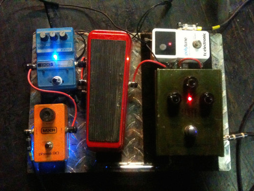 Sewage pedal board Europe