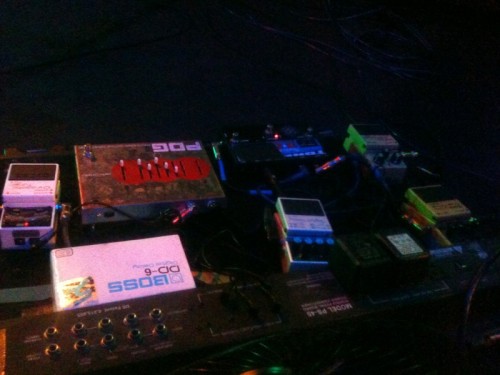 Big Business bass pedalboard 