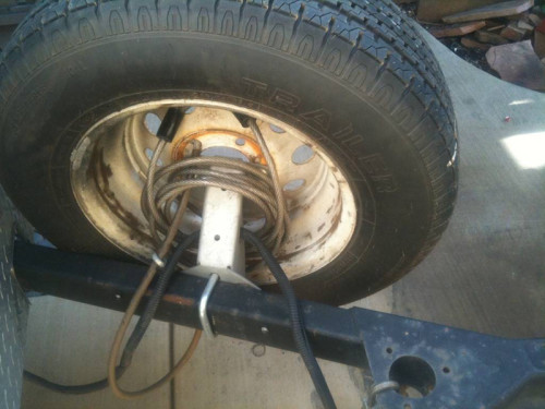 spare tire lock