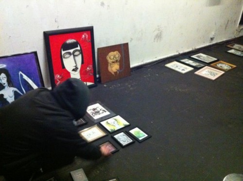 chris oxfor laying out art