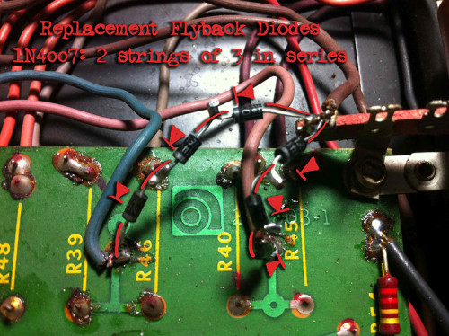 ampeg v4-b flyback diodes in place