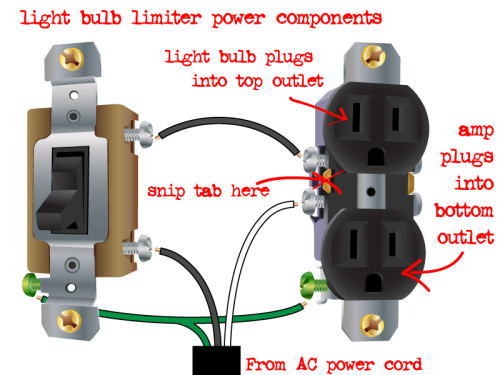 light bulb limiter design