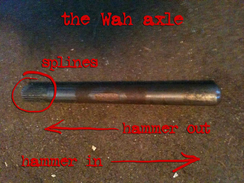 wah axle