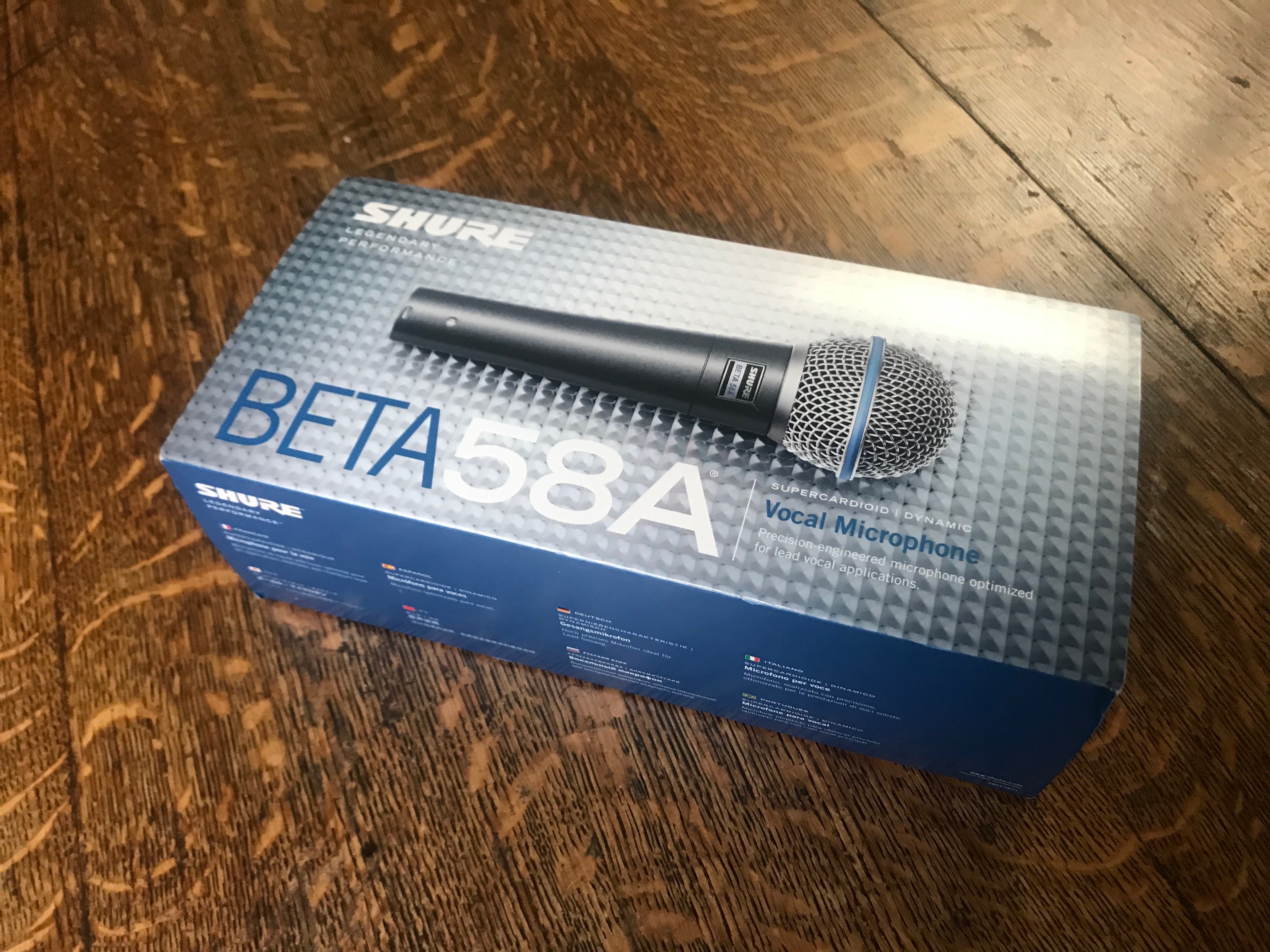 Shure Beta 58A Micrófono Dinámico