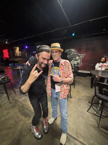 hanging out with Michael Charles Hill of Cold Slither fame