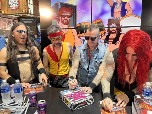 Cold Slither signing stuff