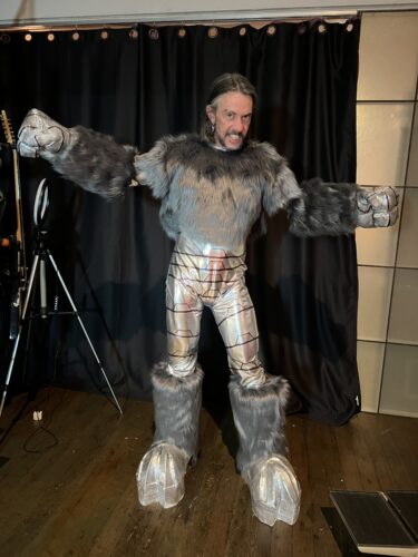 fatal fluffy body costume test shot