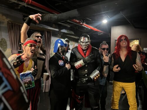 Cold Slither with Cobra Commander and Destro