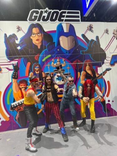 Cold Slither at the Hasbro booth