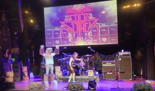 Gramercy Theater stage set up