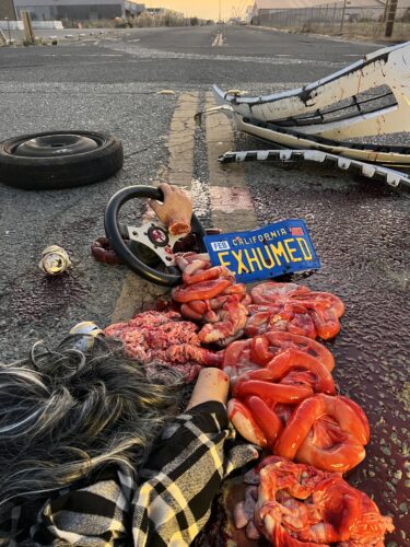 Exhumed Red Asphalt cover backup photo from iPhone photos 