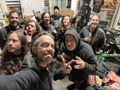 Exhumed headquarters party
